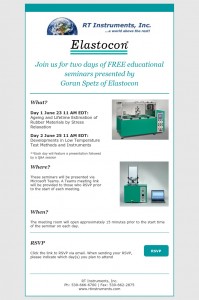 Elastocon Seminars